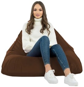 Sedací vak Bermudy SAKO hnedý plyš