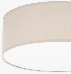 Stropné svietidlo RONDO 4xE27/15W/230V pr. 45 cm béžová