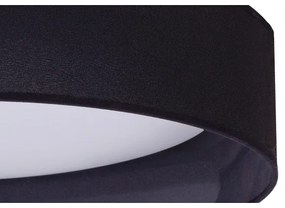 Duolla - LED Stropné svietidlo ROLLER LED/24W/230V pr. 45 cm čierna