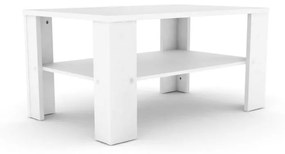Drevona, konferenčný stolík REA 3v, biela
