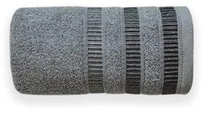 Bavlnený uterák Sagitta 30x50 cm sivý