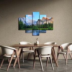 Obraz divokej horskej krajiny (150x105 cm)