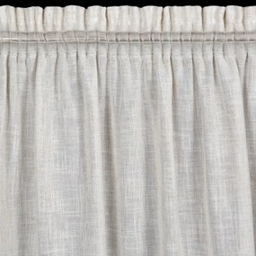 ZÁVES NA PÁSKE KARLI 140X270 CM KRÉMOVÁ