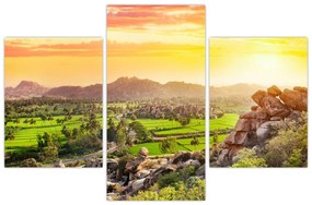 Obraz Hampi údolí v Indii (90x60 cm)