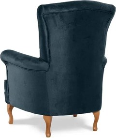 Kreslo Panama 1, modrá (monolith 77)