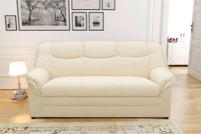 XXXLutz TROJMIESTNA POHOVKA, textil, béžová MID.YOU - Sedačky - 001776007412