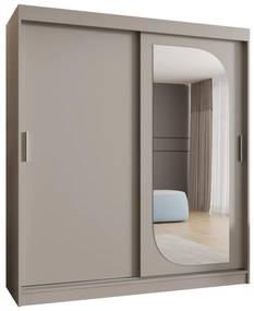 Šatníková skriňa 180 cm Lulu (kašmír). Akcia -20%. Vlastná spoľahlivá doprava až k Vám domov. 1125980