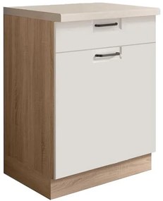 Skrinka do kuchyne Favorit 5d Sonoma/White