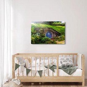 Obraz - Hobitína (90x60 cm)