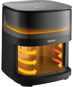 Sencor - Horkovzdušná fritéza 5 l, 1500 W, 230 V