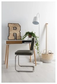 Biela stojacia lampa Zuiver Buckle Head
