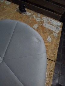 AKCIA Svetlosivé kancelárske kreslo AVOLA VELVET II. akosť