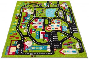 Koberec Agnella Funky Top Super Mesto C limetka
