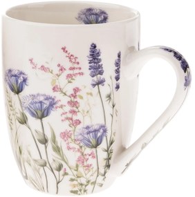 Darčeková súprava 2 porcelánových hrnčekov Letná lúka 350 ml