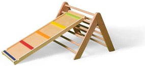 lupilu®  Trojuholníková preliezka s rebríkom a šmýkačkou Premium  (100395156)