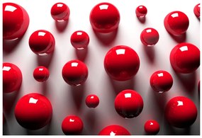 Artgeist Fototapeta - Red Balls Veľkosť: 294x210, Verzia: Samolepiaca