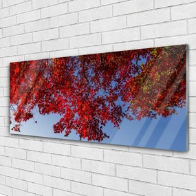 Obraz plexi Strom listy vetvy príroda 125x50 cm