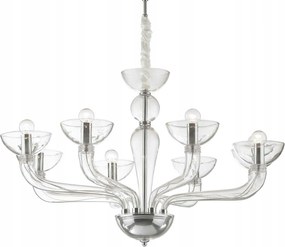 Ideal Lux Casanova SP8 Trasparente Svítidlo Závěsné 044255