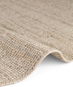 Hanse Home, Kusový koberec Jaipur 105973 Ivory/White kruh, 200x200 (priemer) kruh, béžová, chodba / predsieň