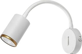 Rabalux 73110 - Nástenné bodové svietidlo NOLIE 1xGU10/15W/230V biela