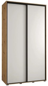 Skriňa 45 Canaris 1 130 artisan/biela/čierna