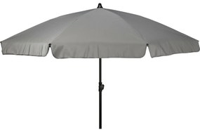Parasol Plážový slnečník s náklonom pr. 185 cm, sivá