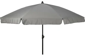 Parasol Plážový slnečník s náklonom pr. 185 cm, sivá