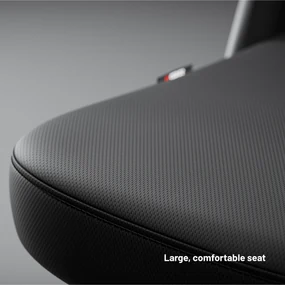 Ergonomická kancelárska stolička Diablo V-Light, čierna