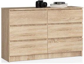Komoda Keanu (dub sonoma). Akcia -13%. Vlastná spoľahlivá doprava až k Vám domov. 1068653