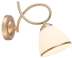 Brilagi - Nástenná lampa FRED 1xE27/60W/230V zlatá