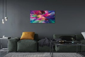 Obraz na plátne fraktály farebné 125x50 cm