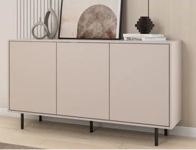 Úložná skrinka Flax, 151 cm, béžová kašmír%