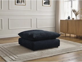 Tmavomodrá ženilková podnožka Neil – Bobochic Paris