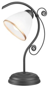 Stolná lampa RETRO II 1xE27/60W/230V antracit