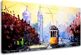 Autorská reprodukcia na plátne MESTO XOBFB018E1