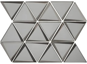 Obklad Mozaika Triangle Grafit 38/28,4