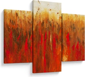 Obraz maľované abstrakcie (90x60 cm)