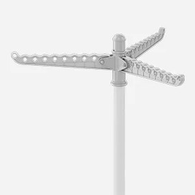 Sušák na prádlo Letus bílý