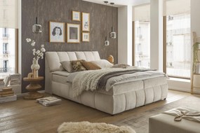 XXXLutz AMERICKÁ POSTEĽ, 180/200 cm, béžová MID.YOU - Online Only spálne - 002220022307