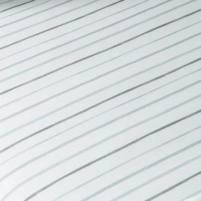 Biela napínacia bavlnená detská plachta na jednolôžko 90x190 cm Stars – Bianca