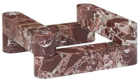 Ferm Living Modulárny svietnik Newel Rosso Levanto Marble