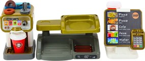 LEAN Toys Súprava na pizzu Automat na pizzu Kávovar Nápoje Pokladňa