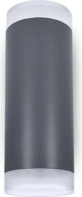 Brilagi - LED RGBW vonkajšie nástenné svietidlo MATERA 2xGU10/4,8W/230V antracit IP54