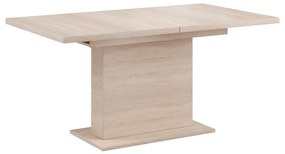 Tempo Kondela Jedálenský rozkladací stôl, dub sonoma, 160-200x90 cm, BOBA
