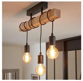 Eglo 43511 - Prisadený luster TOWNSHEND 3xE27/60W/230V