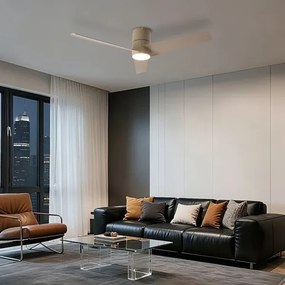 ZEVENTI - LED stropný ventilátor BARROSA LED/18W/230V Wi‑Fi Tuya + diaľkový ovládač