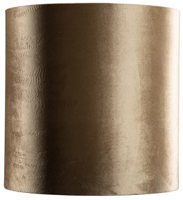 Zamatový tienidlo bronzové so zlatým vnútorným 40/40/40