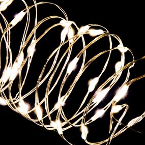 Dekoratívne svetielka LUMERE 40 LED, biele 947913