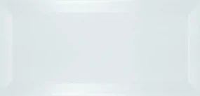 Obklad Ribesalbes Chic Colors blanco bisel 10x20 cm mat CHICC1347