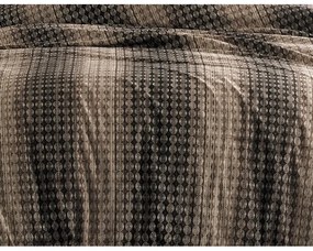 BedTex Bavlnené obliečky Oberon hnedá, 220 x 200cm, 2 ks 70 x 90 cm